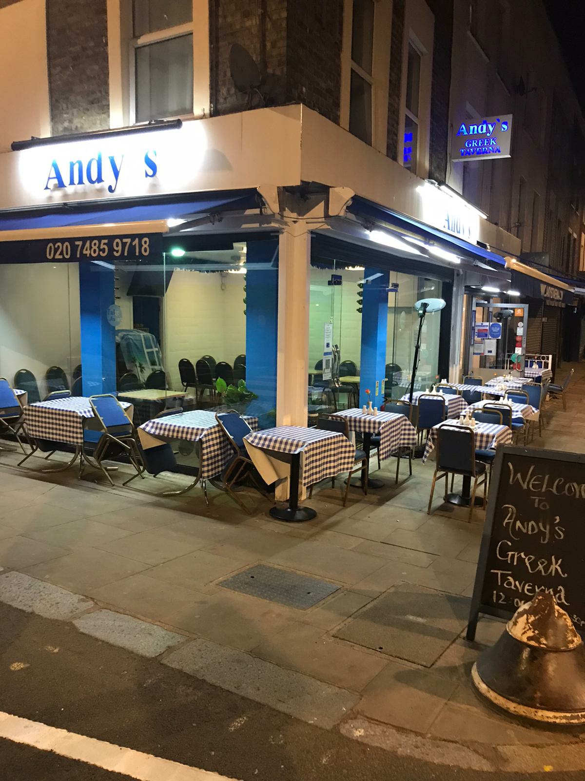 Andy’s Greek Taverna restaurant