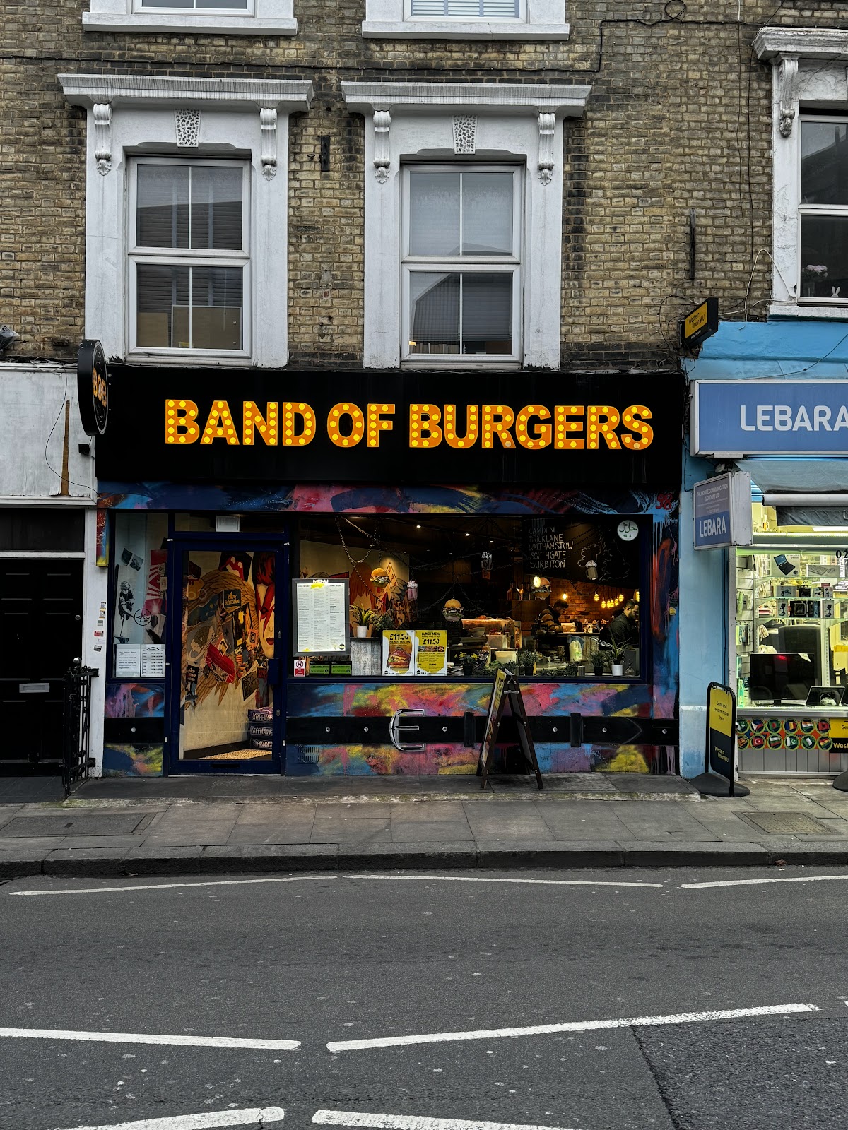 Band of Burgers, Fulham restaurant