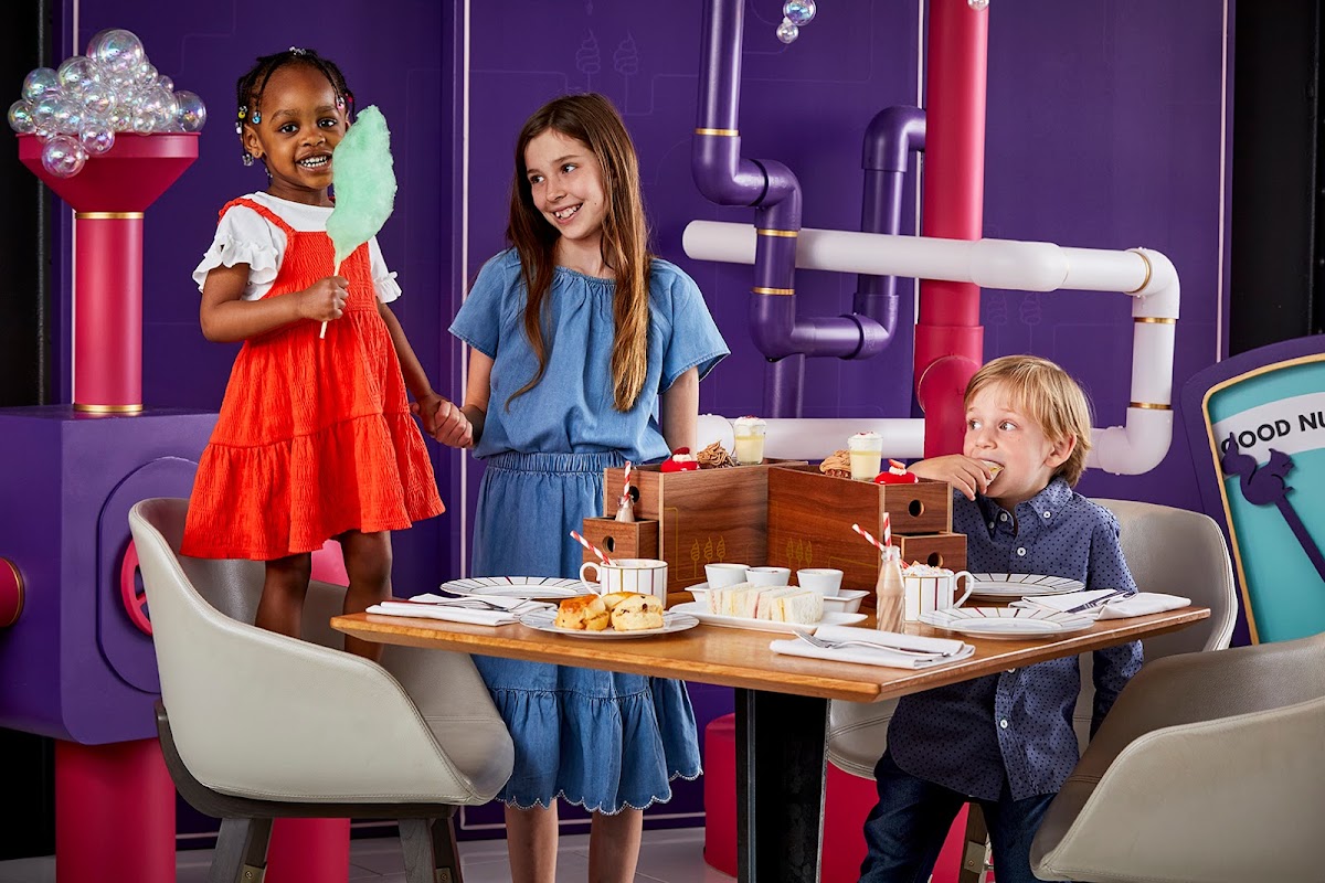 Charlie and the Chocolate Factory Afternoon Tea restaurant