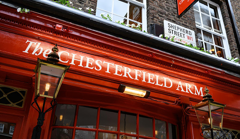 Chesterfield Arms restaurant