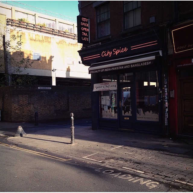 City Spice - Voted Best Indian Restaurant on Brick Lane restaurant