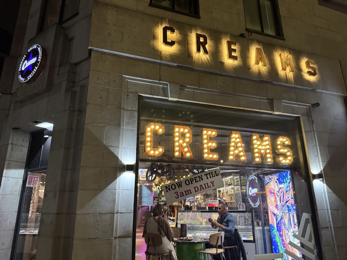 Creams Cafe Marble Arch restaurant