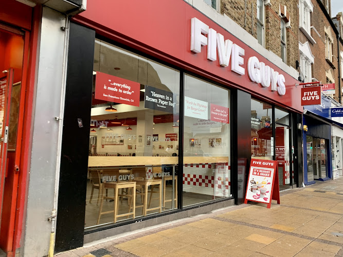 Five Guys Burgers and Fries Wimbledon restaurant