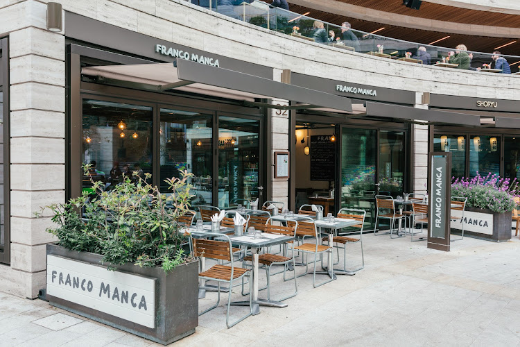 Franco Manca Broadgate Circle restaurant
