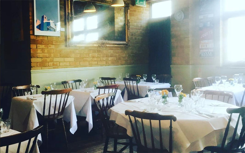 Franklins London restaurant