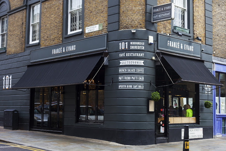 Franze & Evans, Cafe Shoreditch restaurant