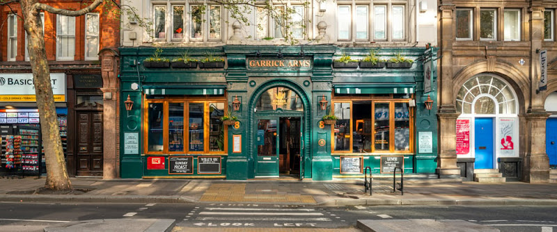 Garrick Arms restaurant