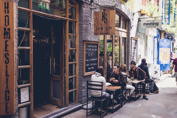 Homeslice Neal's Yard restaurant