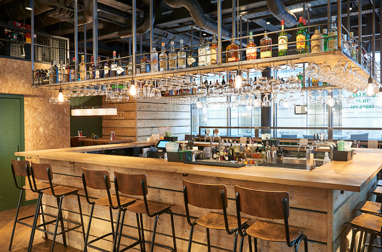 Honest Burgers Bank restaurant