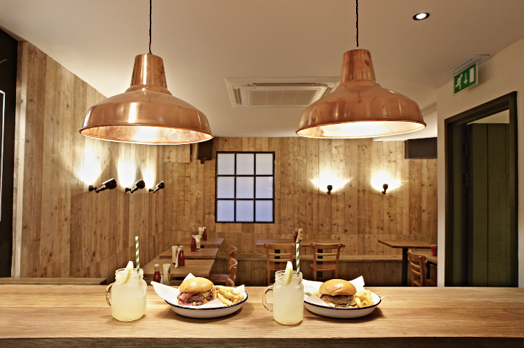 Honest Burgers Portobello restaurant