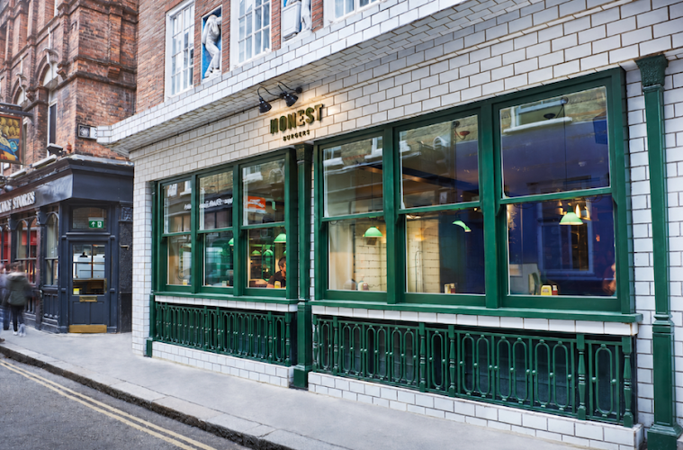 Honest Burgers Spitalfields restaurant