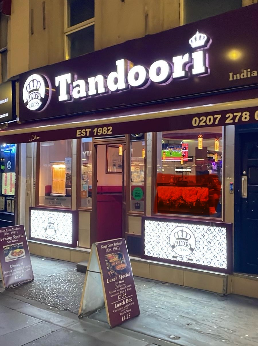 Kings Cross Tandoori restaurant