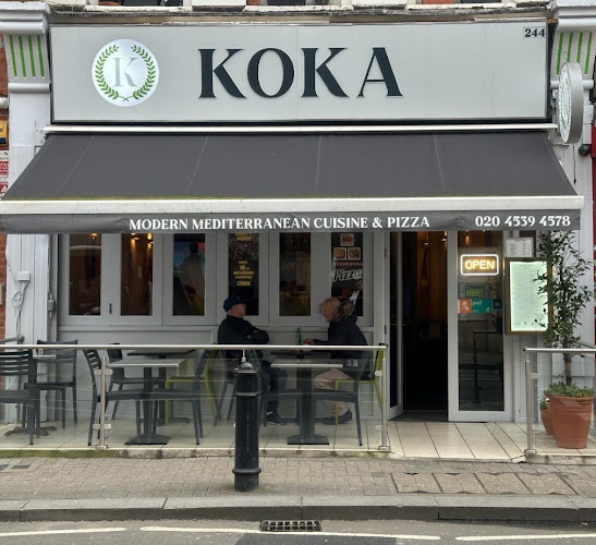Koka Restaurant Mediterranean & Sourdough Pizzeria ~ Fulham & Chelsea, London restaurant