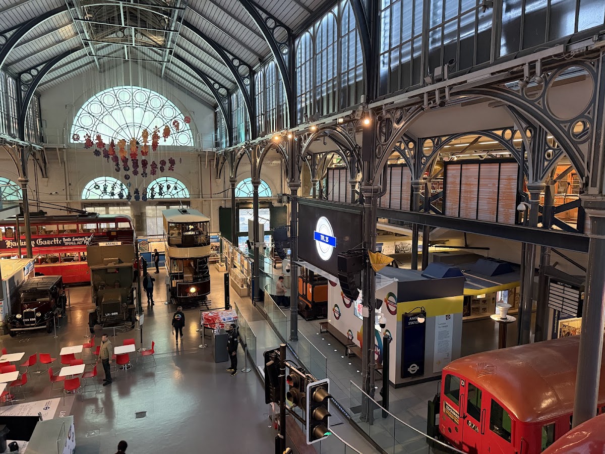 London Transport Museum restaurant