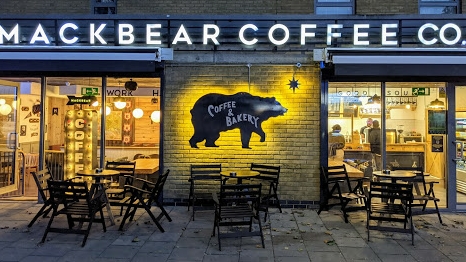 Mackbear Coffee Co. UK restaurant