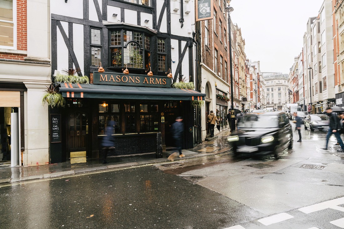 Masons Arms restaurant