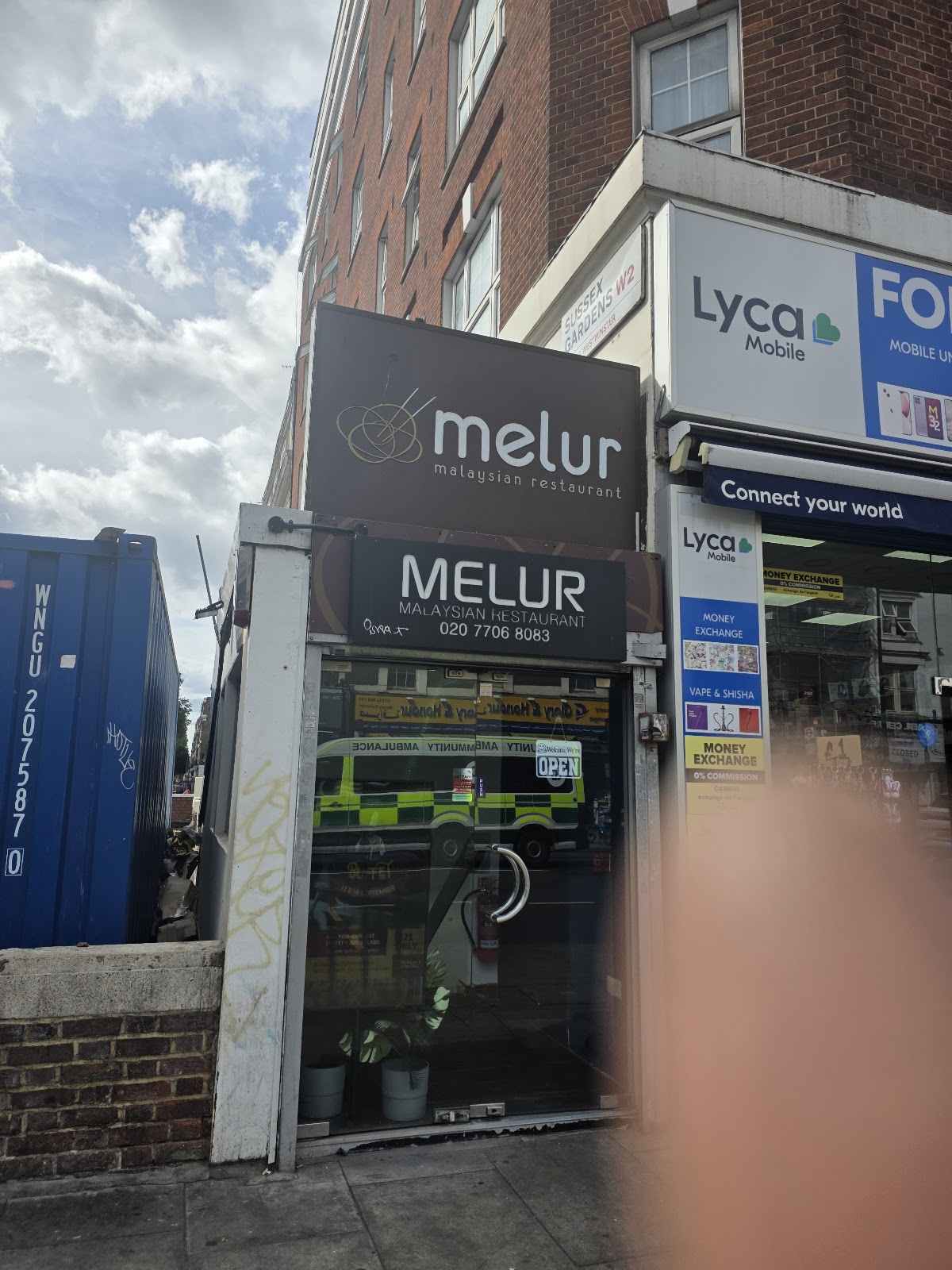 Melur London restaurant