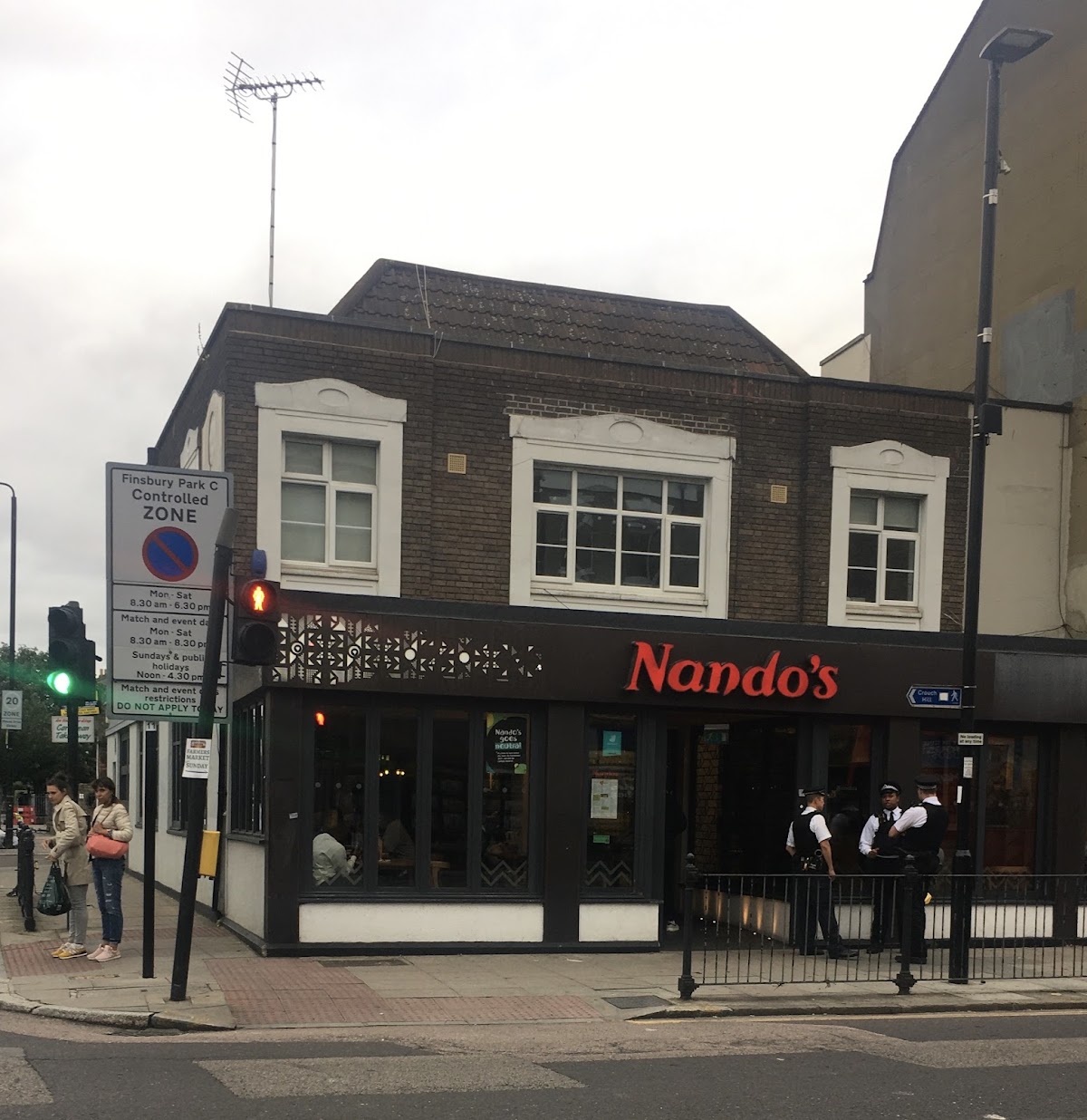 Nando's Finsbury Park restaurant
