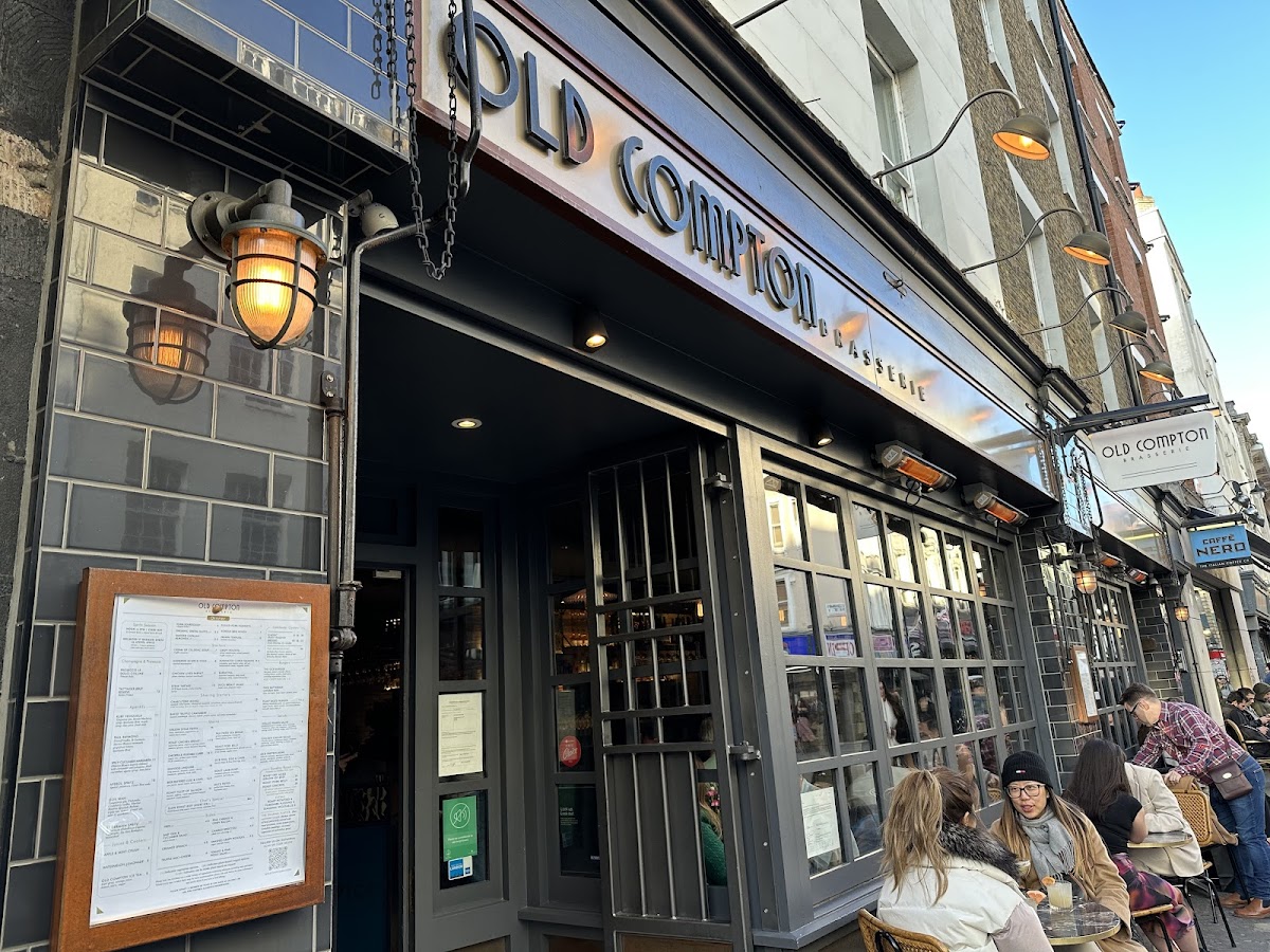 Old Compton Brasserie restaurant