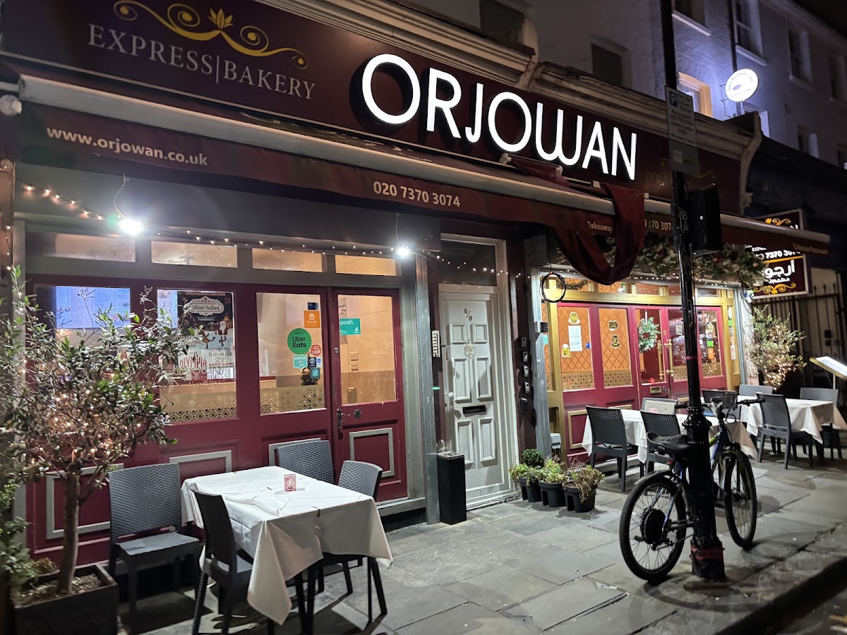 Orjowan, Lebanese Restaurant London restaurant