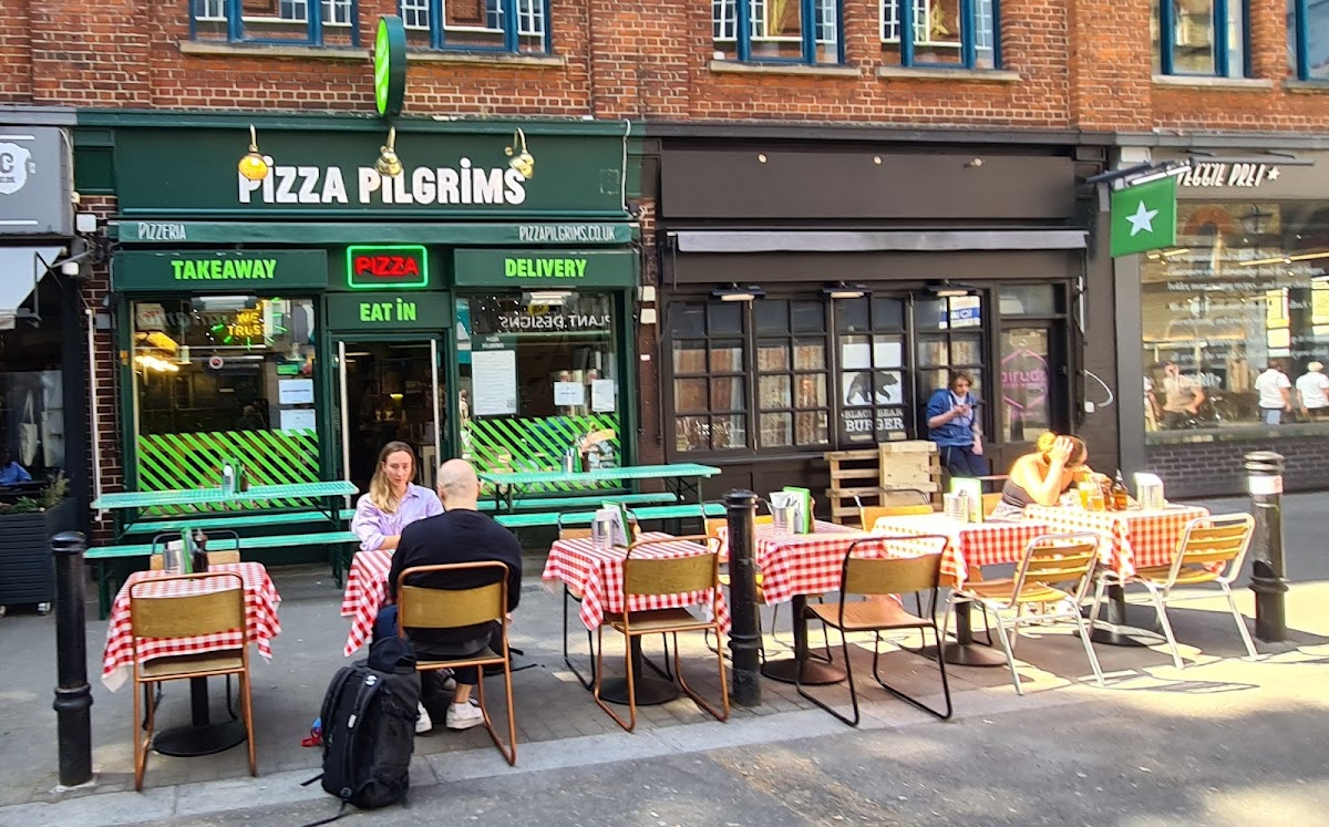 Pizza Pilgrims Exmouth Market restaurant