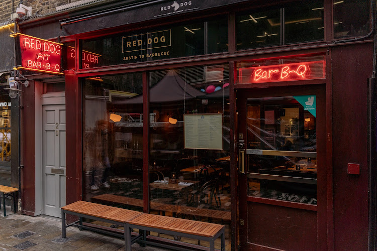 Red Dog Saloon Soho restaurant