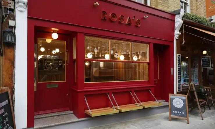 Rosa's Thai Angel, Islington restaurant