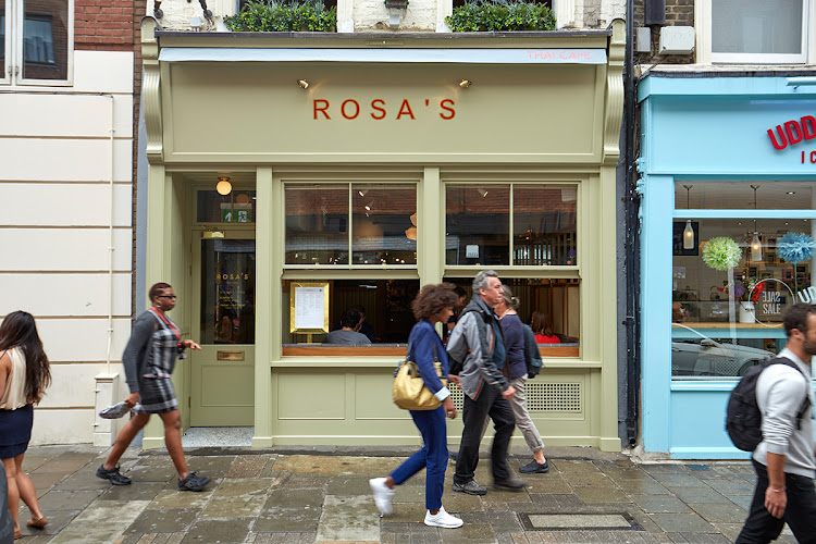 Rosa's Thai Covent Garden restaurant