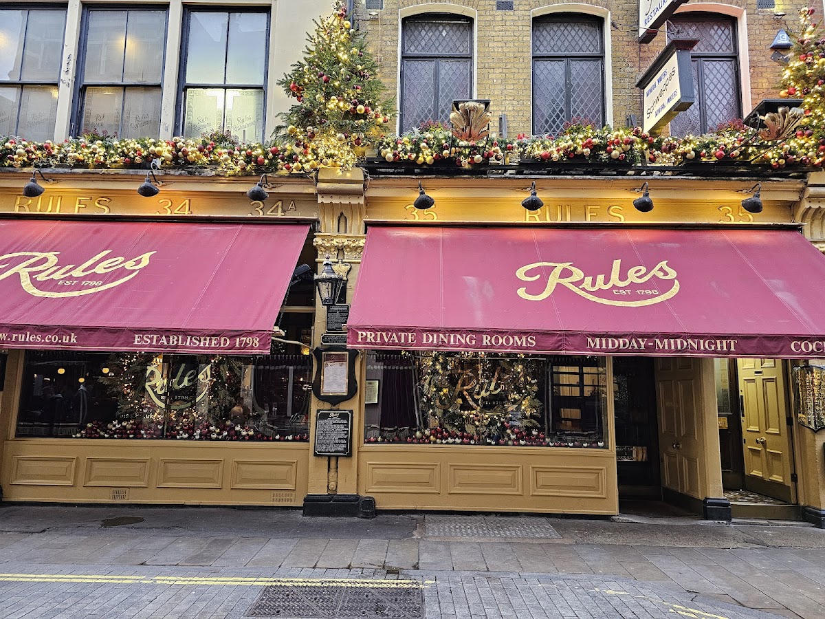 Rules restaurant