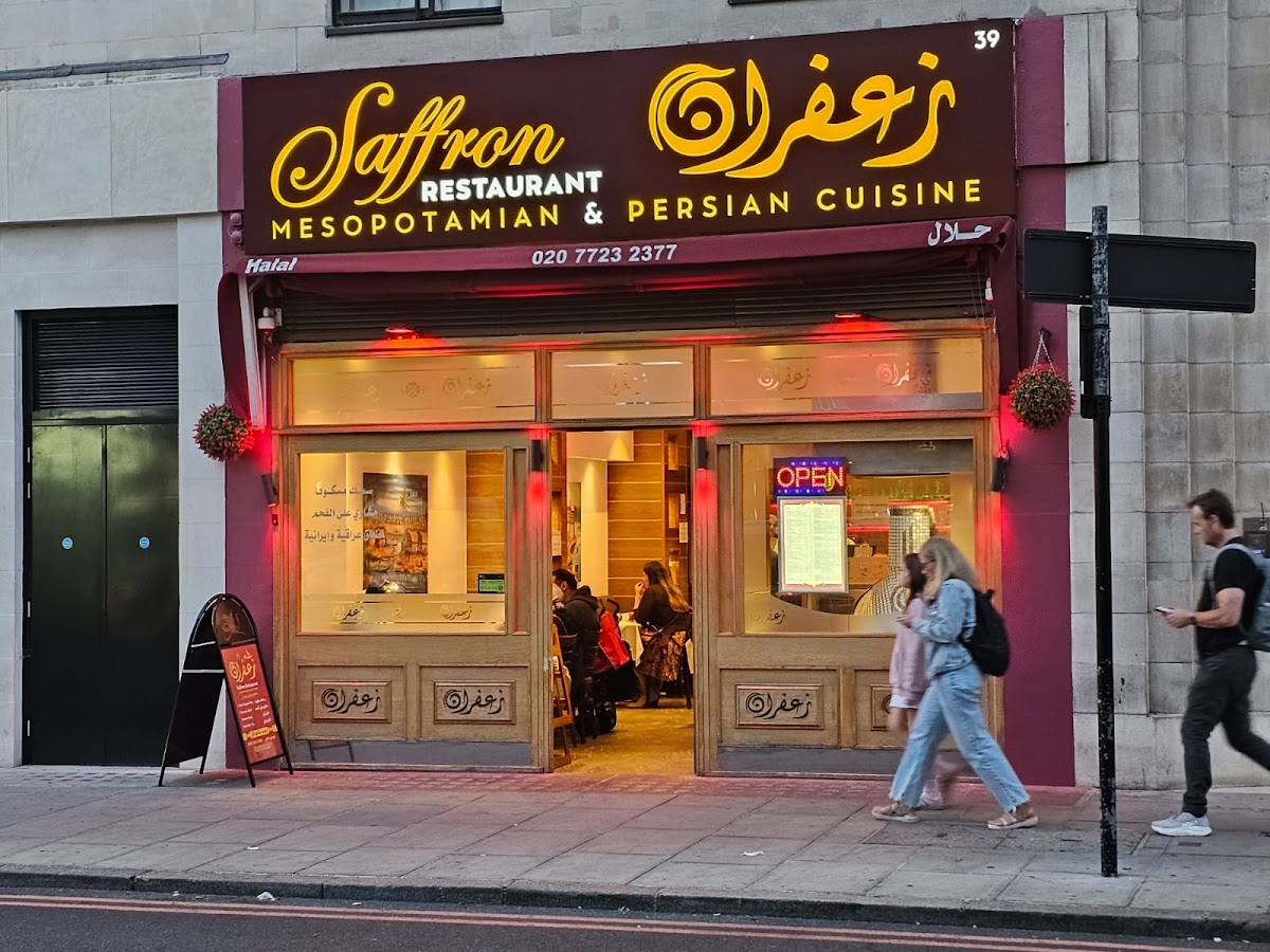 Saffron Restaurant, Marble Arch restaurant