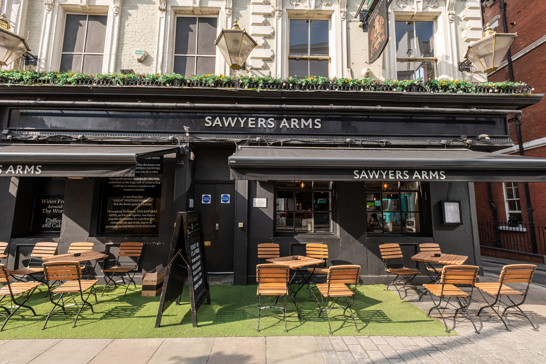 Sawyers Arms restaurant
