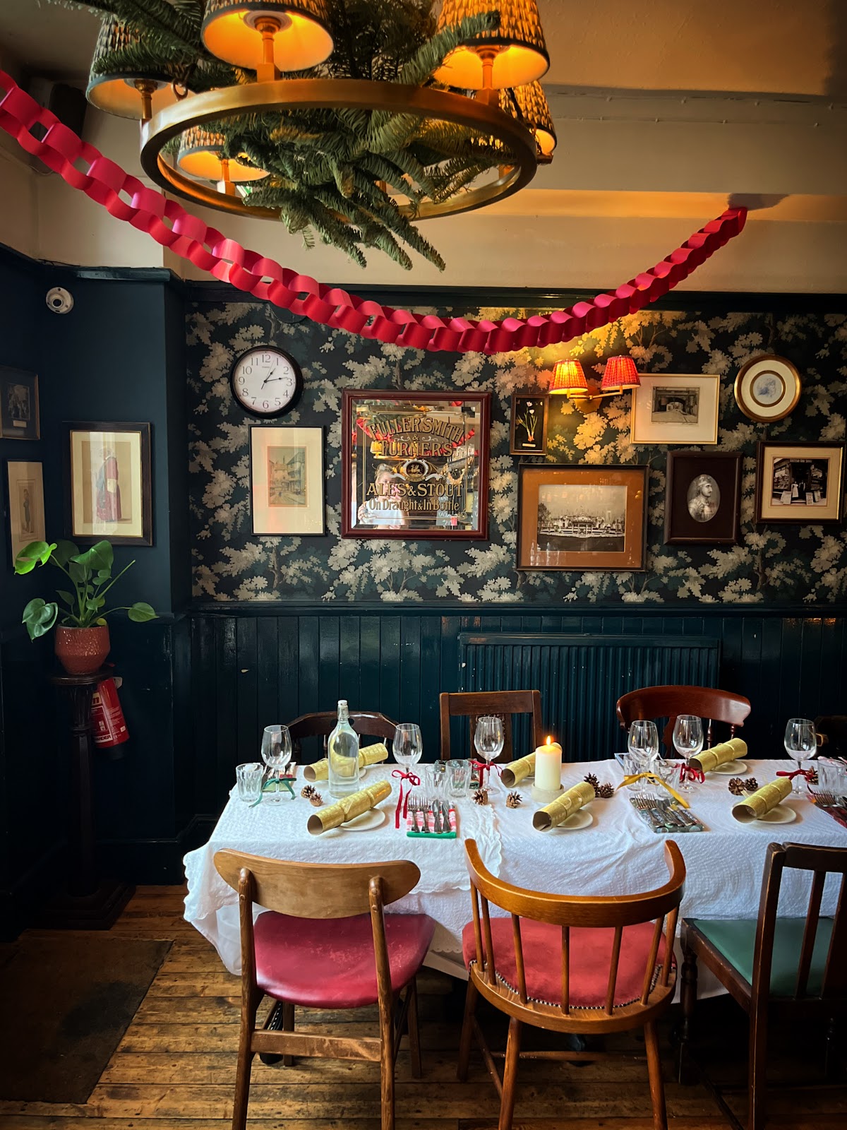 The Andover Arms restaurant