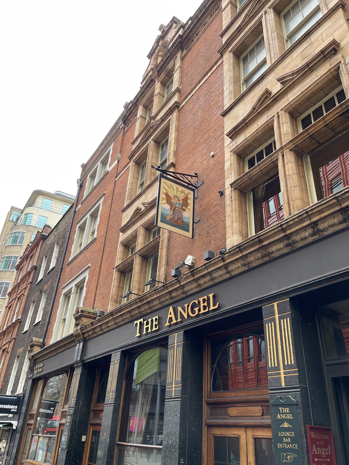 The Angel restaurant