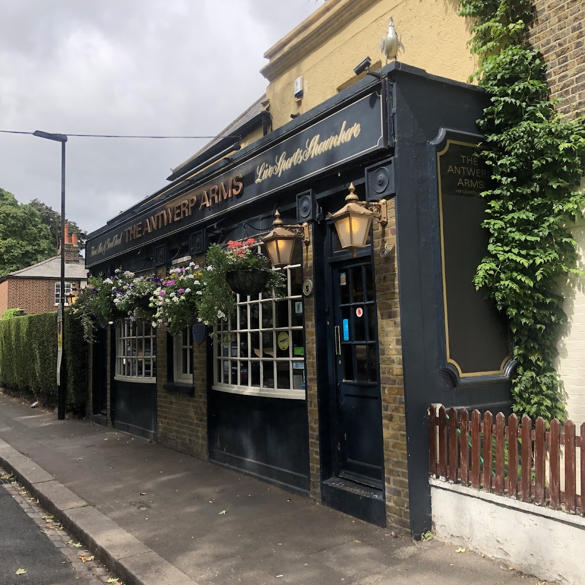 The Antwerp Arms restaurant