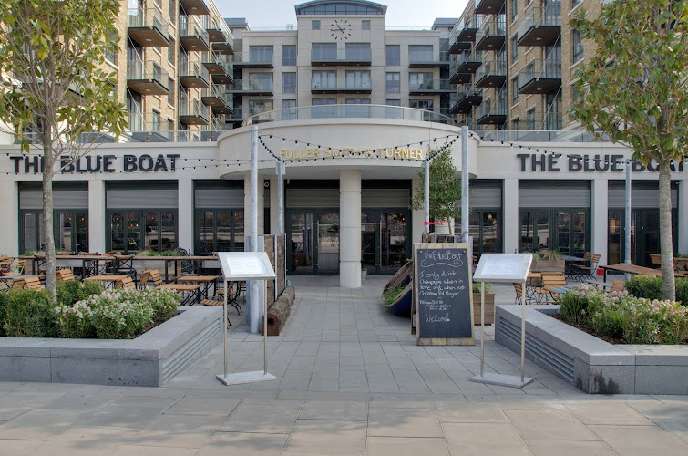 The Blue Boat, Fulham Reach restaurant