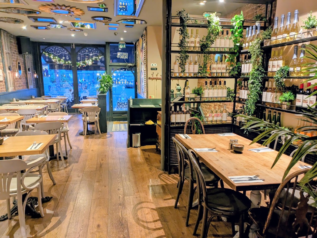 The Blue Legume Islington restaurant