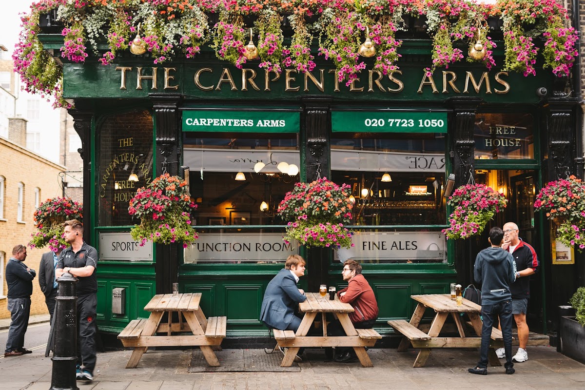 The Carpenters Arms restaurant