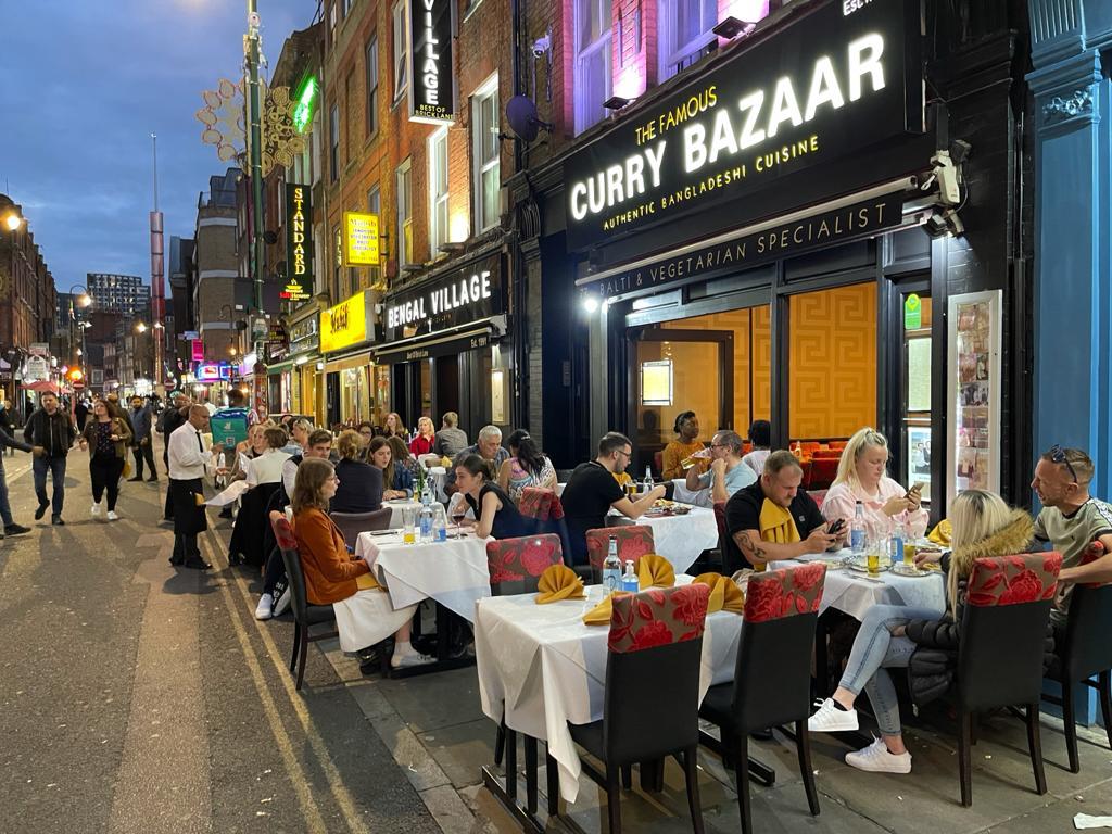 The Famous Curry Bazaar restaurant