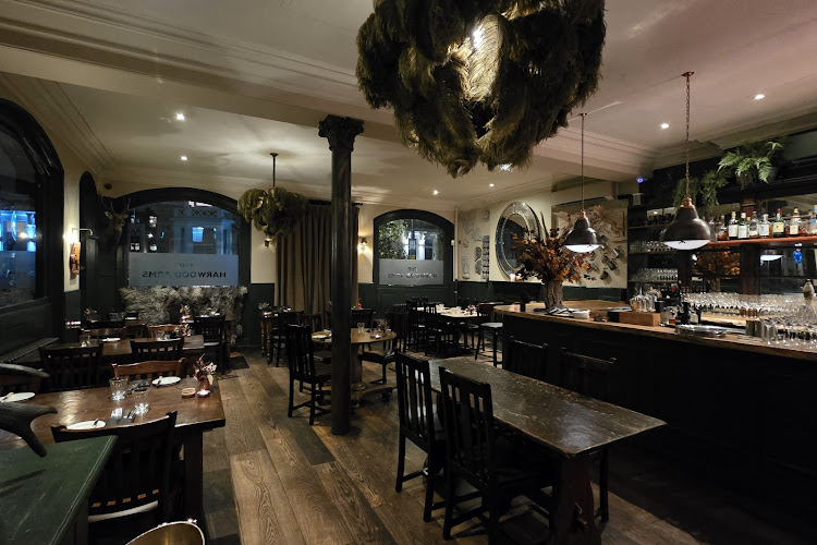 The Harwood Arms restaurant