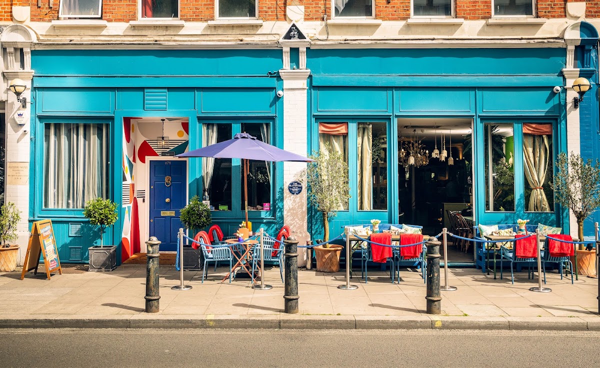 The Little Blue Door restaurant