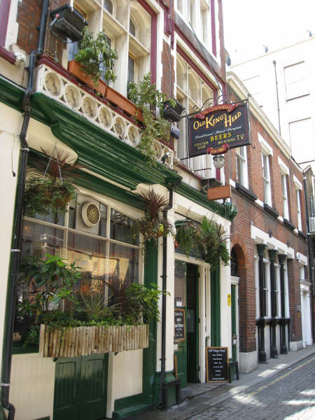 The Old Kings Head restaurant