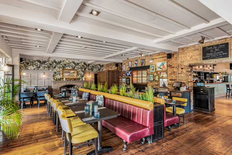 The Old White Lion restaurant