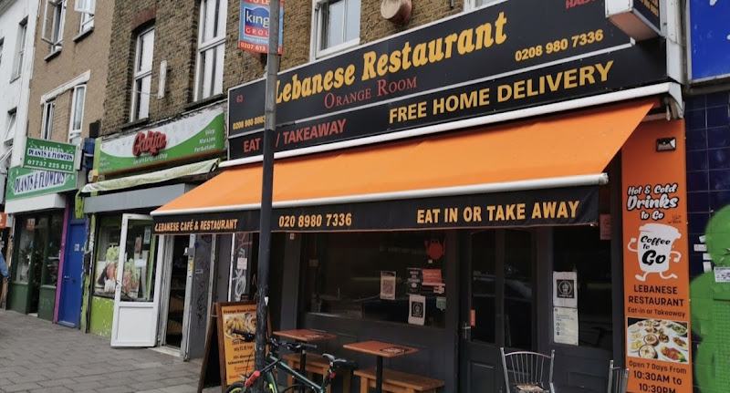 The Orange Room Lebanese Restaurant Mile End restaurant