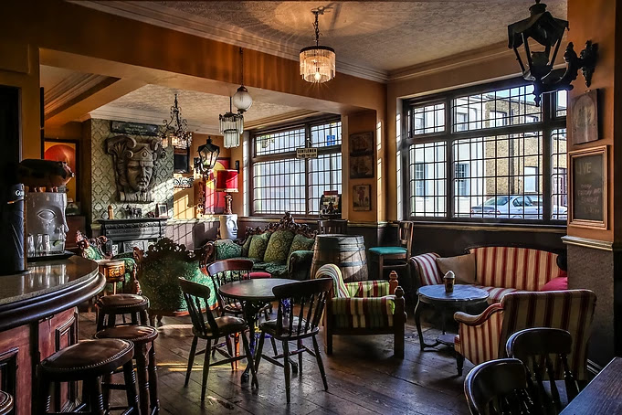 The Prince of Greenwich Pub restaurant