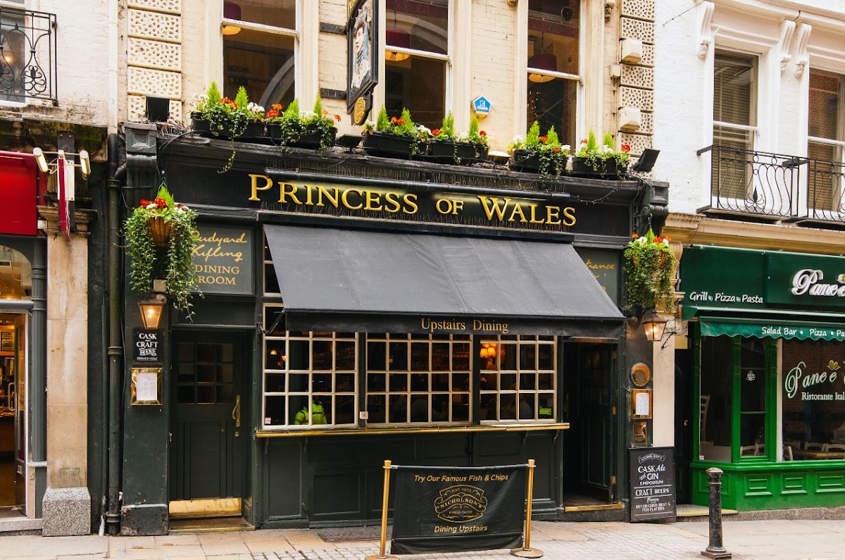 The Princess Of Wales restaurant