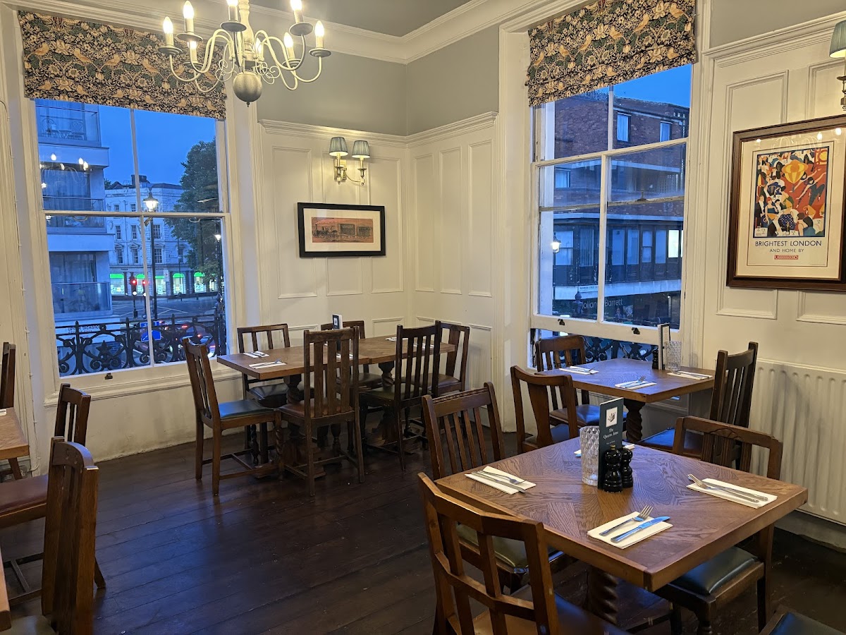 The Queens Arms restaurant