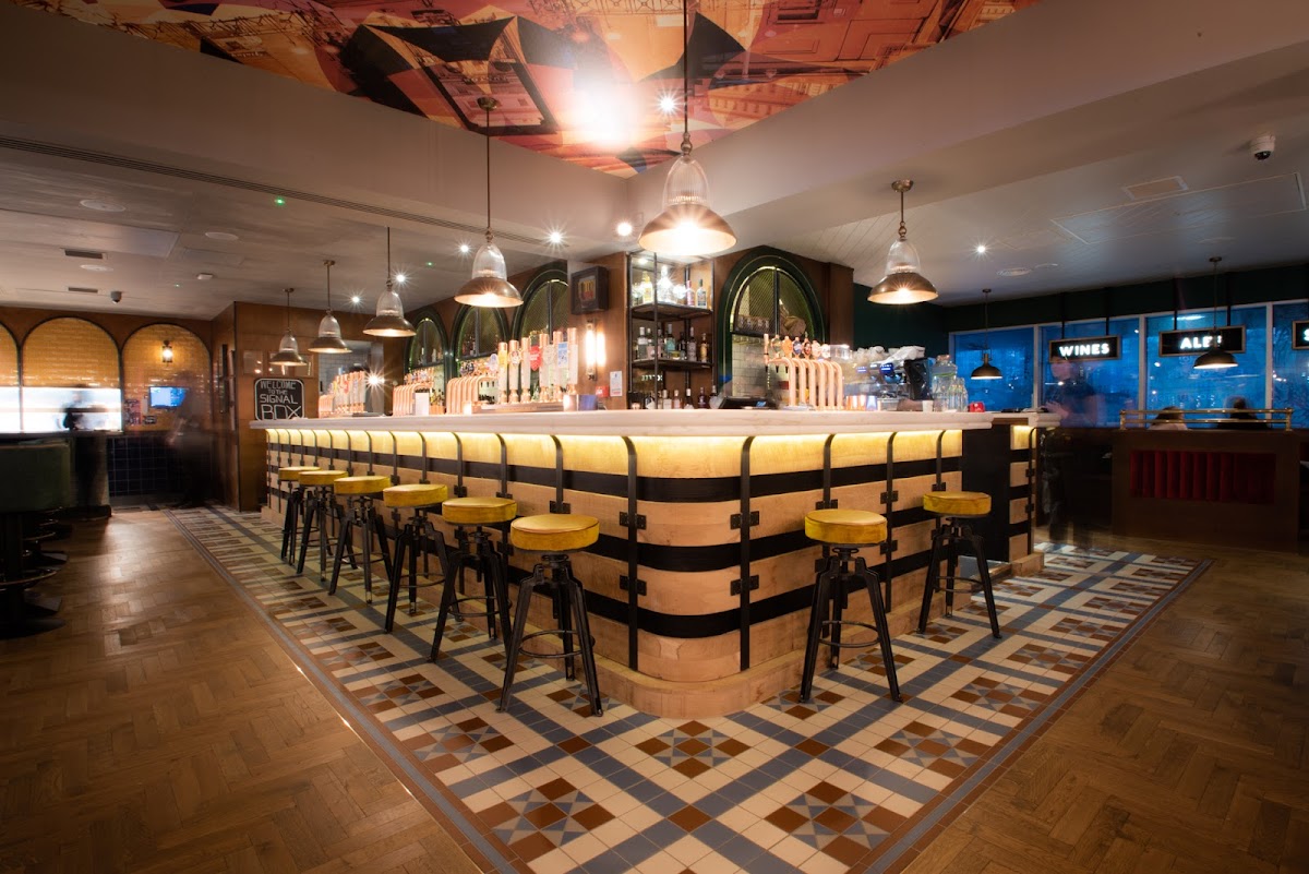 The Signal Box, Euston restaurant