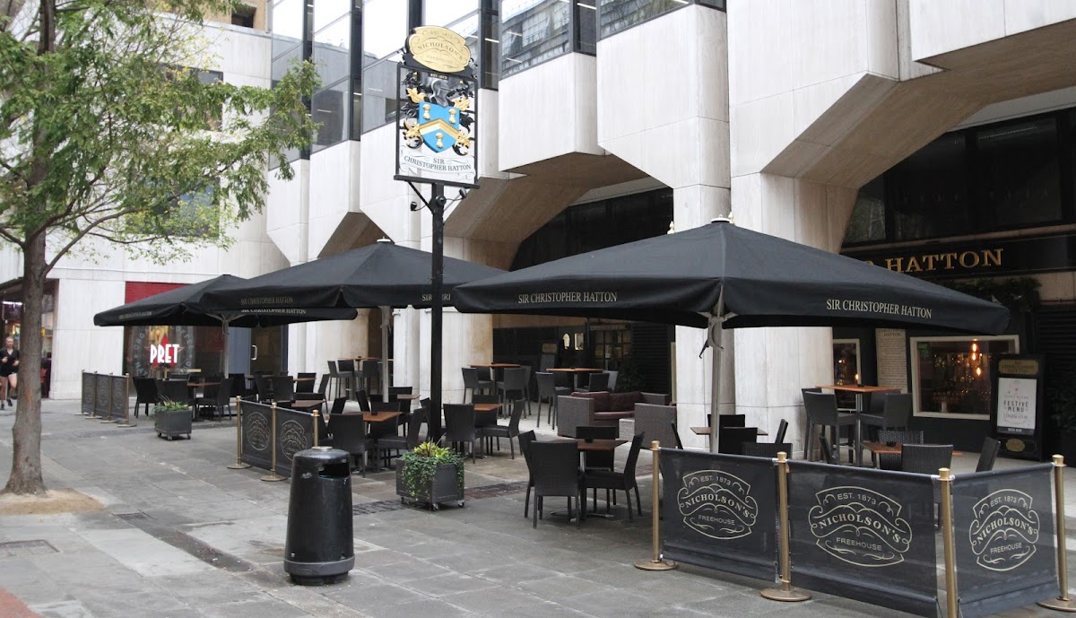 The Sir Christopher Hatton restaurant