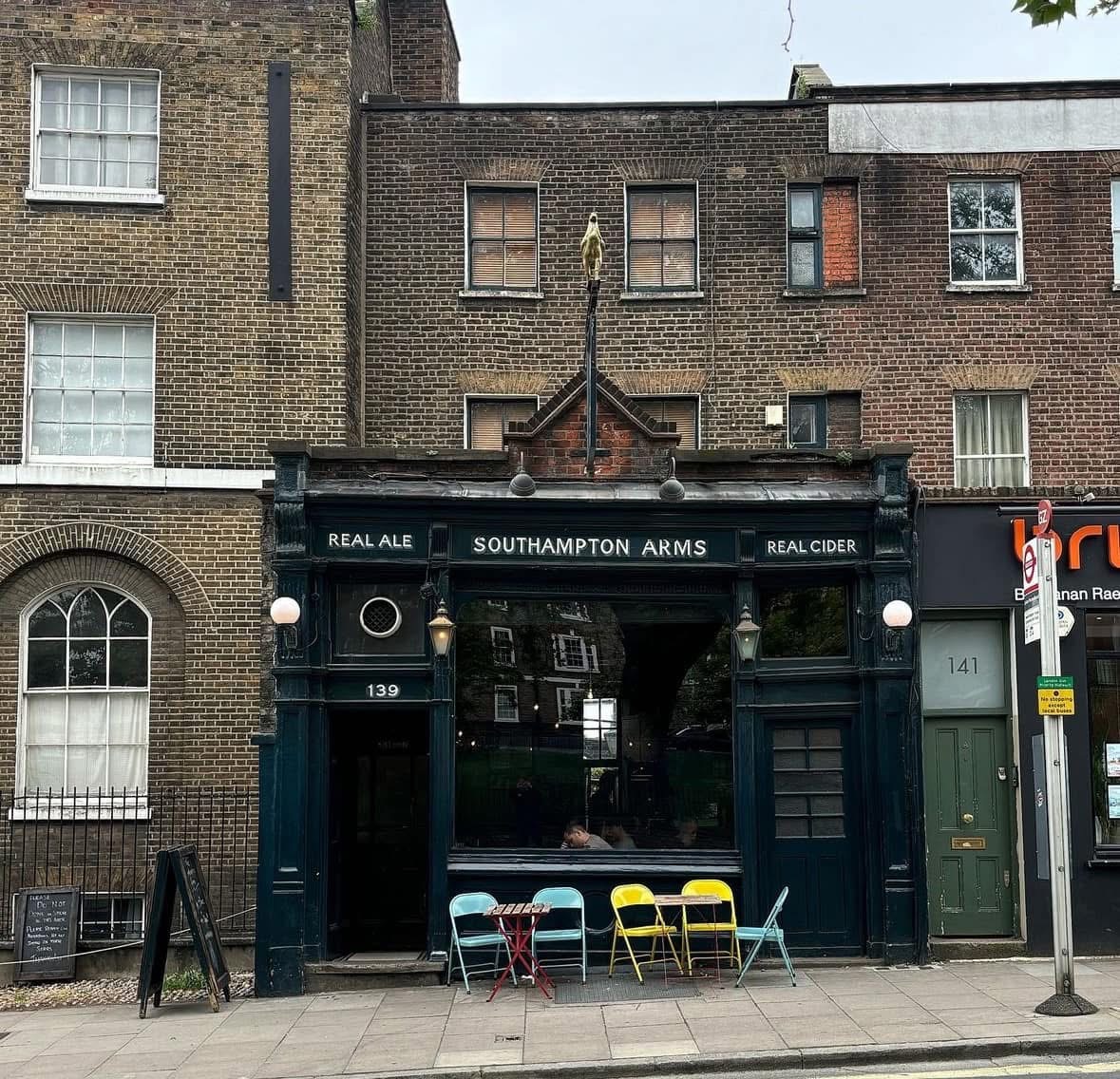 The Southampton Arms restaurant