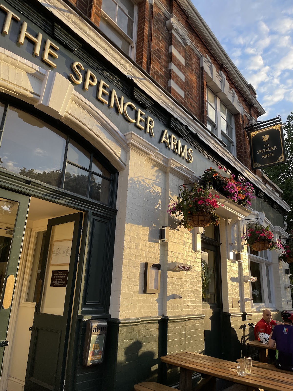 The Spencer Arms restaurant